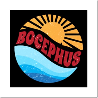 Bocephus Graphic Proud Name Personalized Birthday 70s 80s 90s Vintage Style Posters and Art